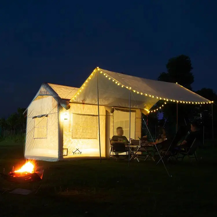 ⚡Clearance Sale⚡Waterproof Light Weight Oxford Cloth Automatic Inflatable Tent With Camping Equipment