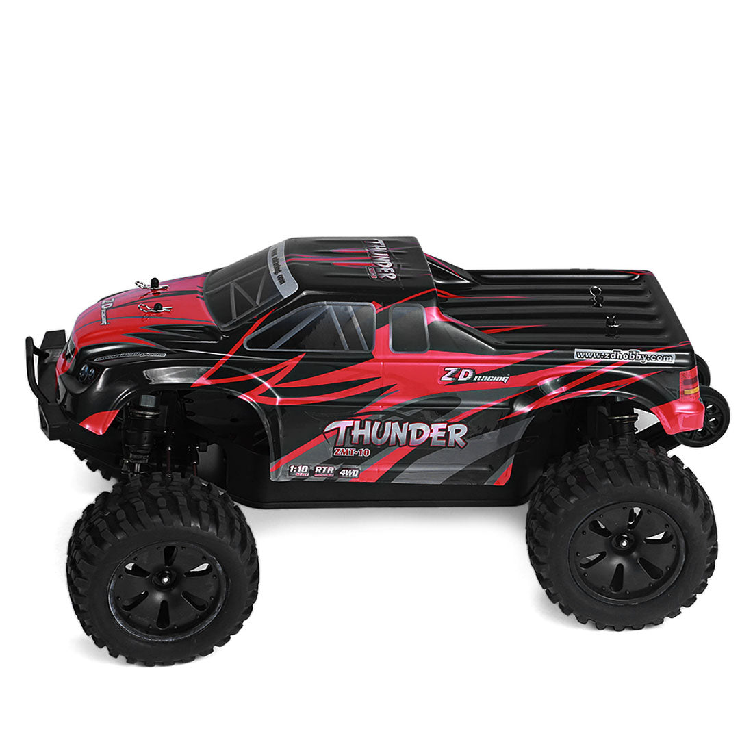 ZD Racing 9106-S 1/10 4WD 70km/h 2.4G RC Car Electric Brushless Truck Remote Control Monster