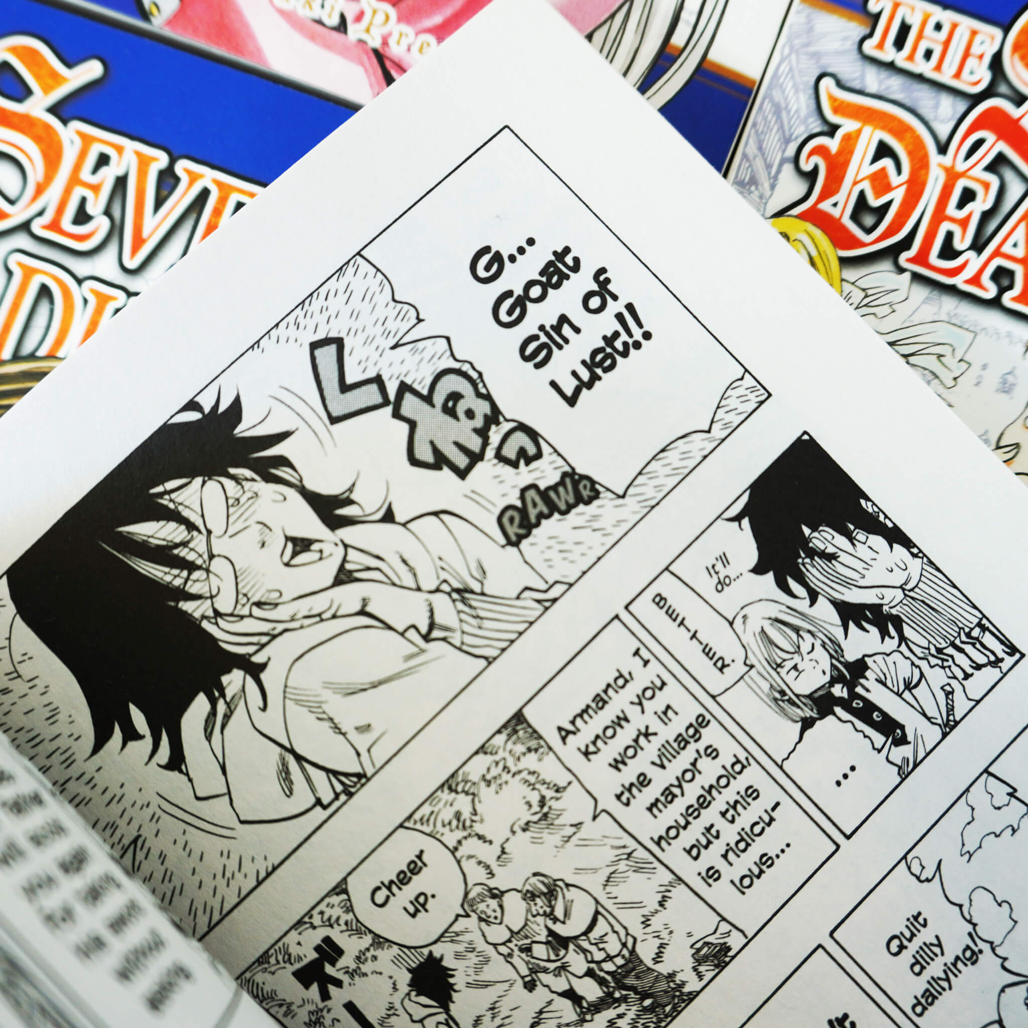 The Seven Deadly Sins Season 1 Part 1 7 Books Box Set By Nakaba Suzuki - Ages 13+ - Paperback