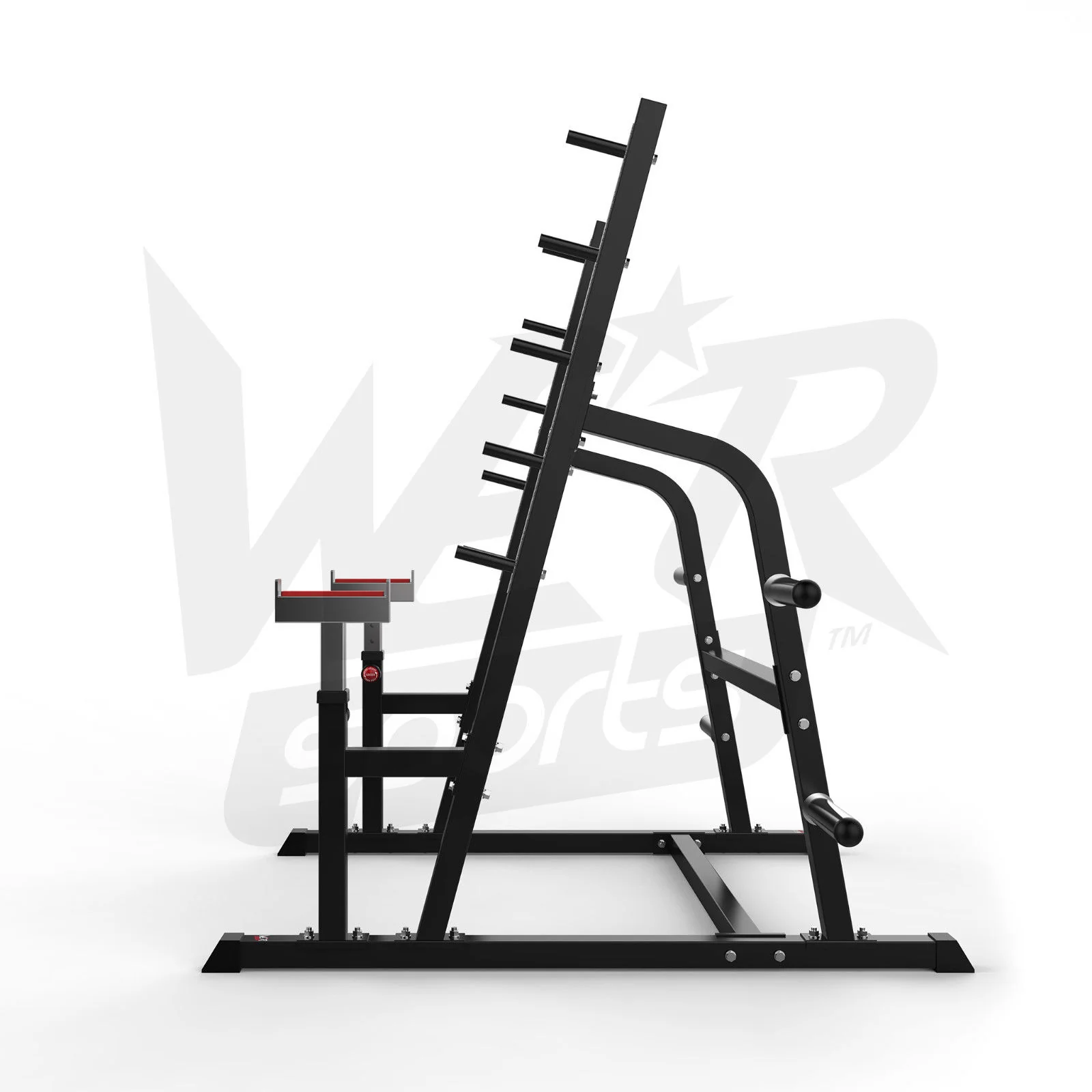 RackXPower Adjustable Weight Lifting Squat Rack