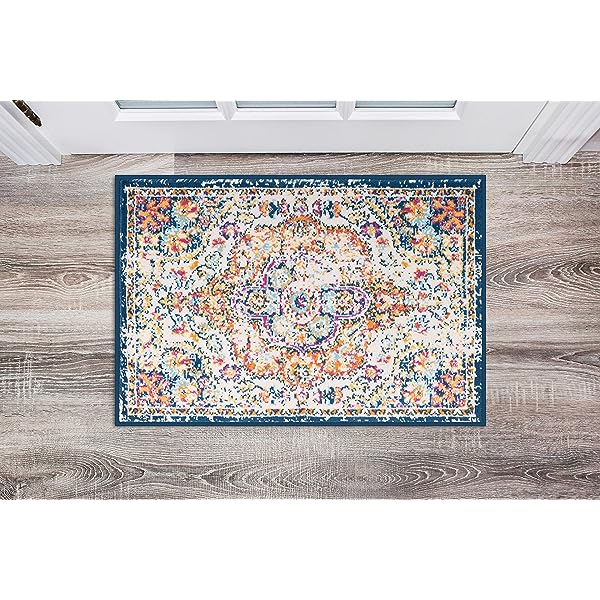 Rugshop Vintage Distressed Bohemian Area 5' x 7' Multi 5' x 7' Multi Color