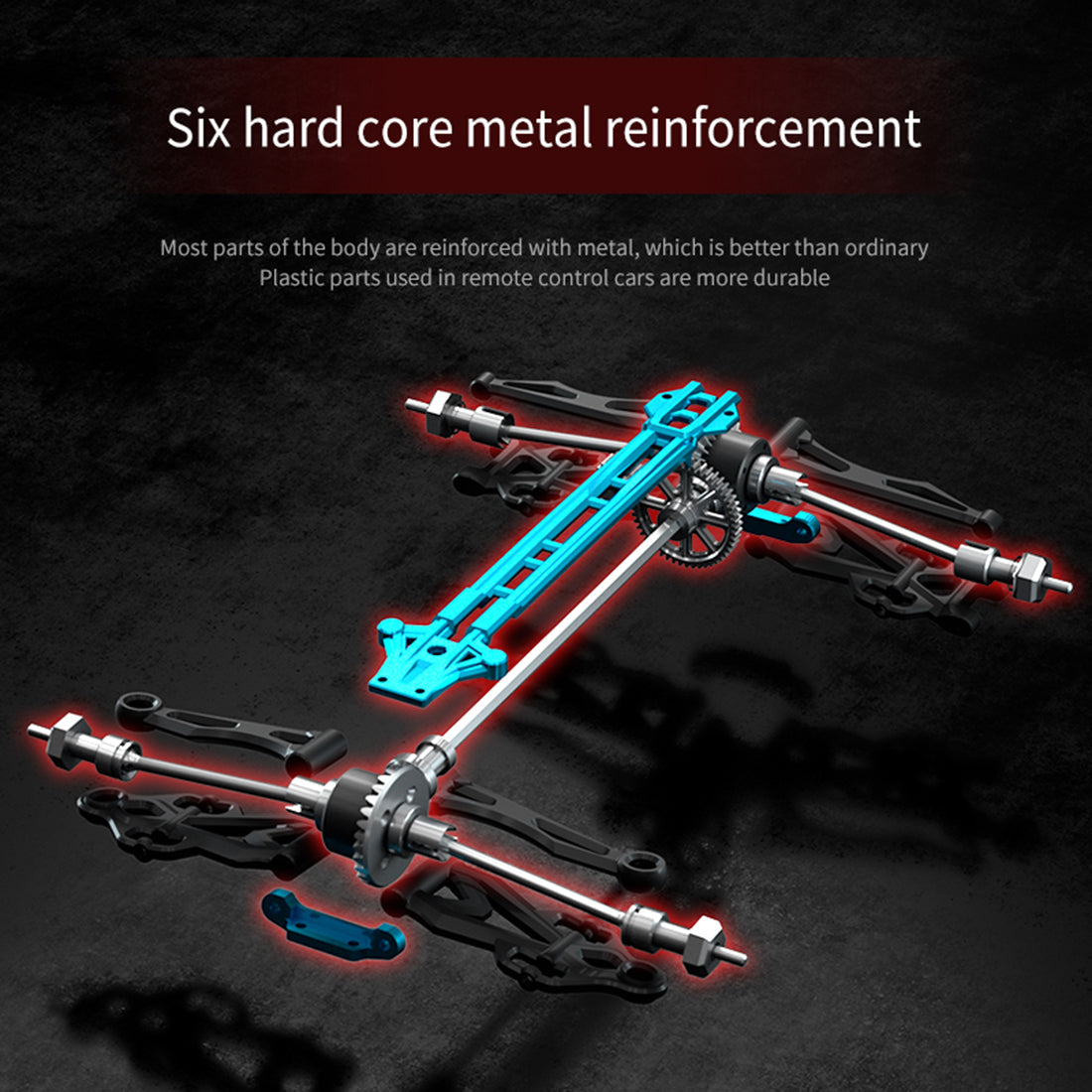 SUCHIYU 1/16 4WD 70+KM/H 2.4G RC Electric Brushless All-terrain Off-road Monster Truck Vehicle Toys Gifts
