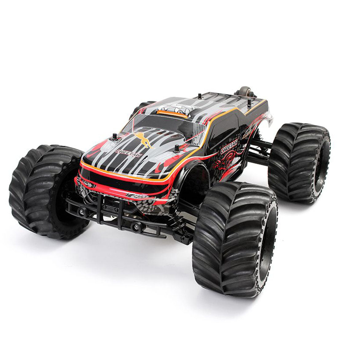 JLB Racing 11101 1/10 4WD 2.4G Off-road Splashproof Flip Brushless Monster RC Car Remote Control Truck - RTR