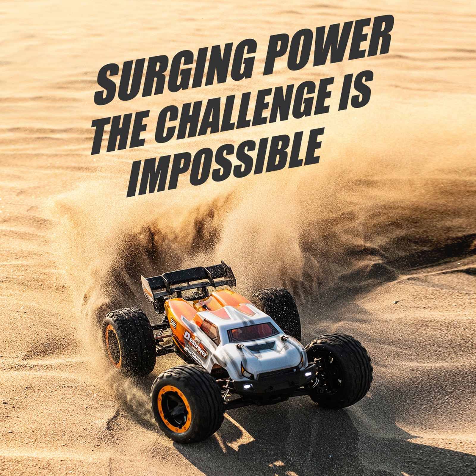 HAIBOXING 16890A 1:16 45KM/H 4WD High Speed Electric Vehicle 2.4 GHz All-Terrain RC Car Brushless Waterproof Off-Road Truck (RTR)