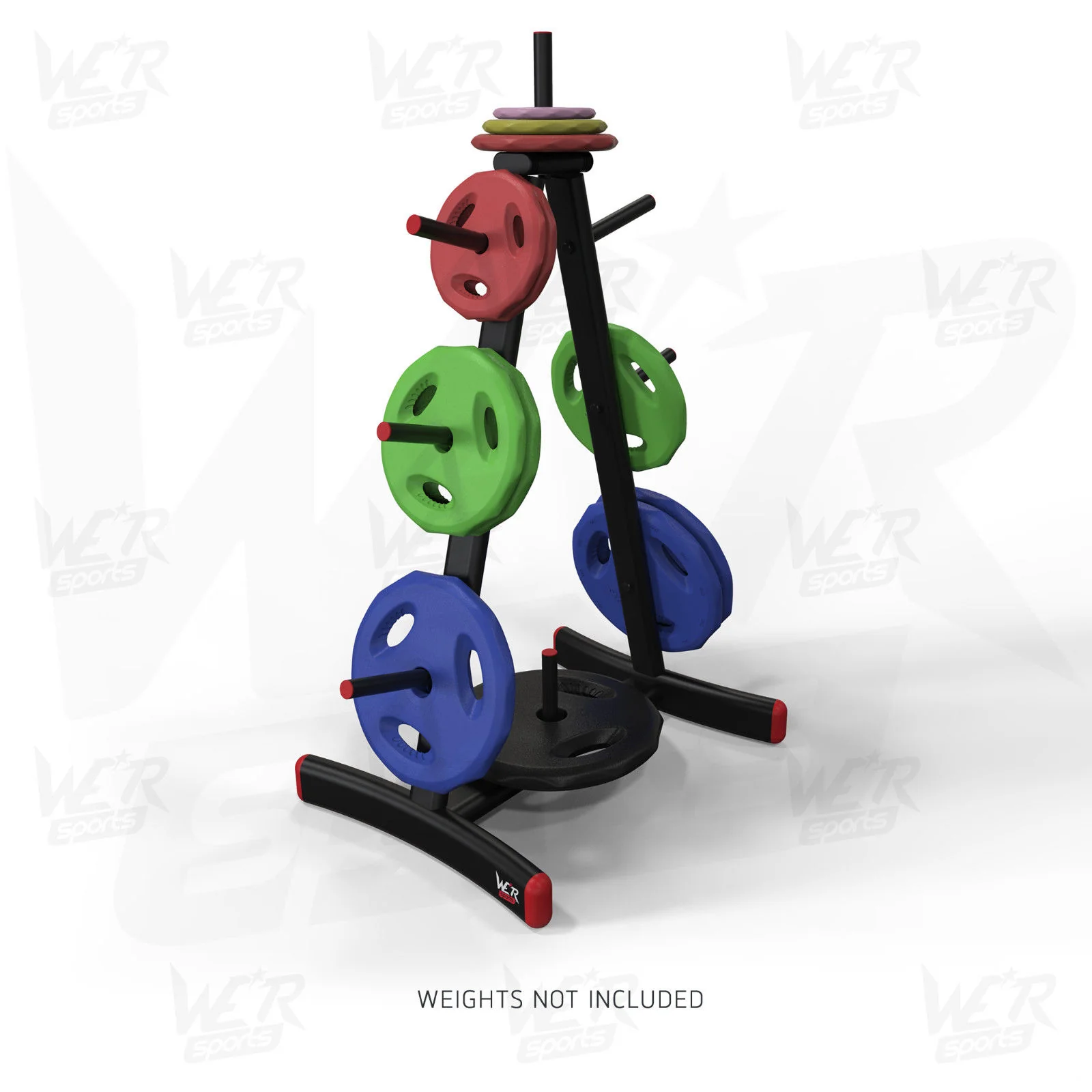 Standard Weight Plate Tree Rack Stand Storage For 1