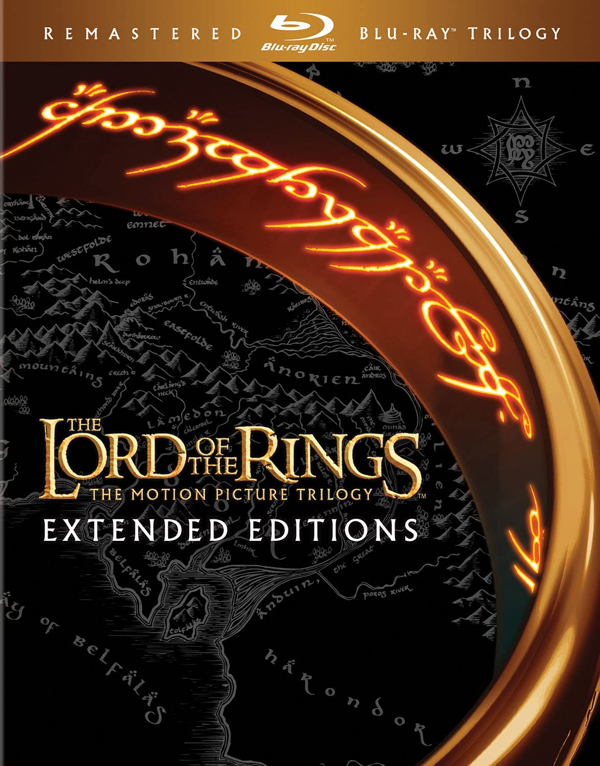 Lord of the Rings Motion Picture Trilogy, The (Extended Edition)(BD Remaster)