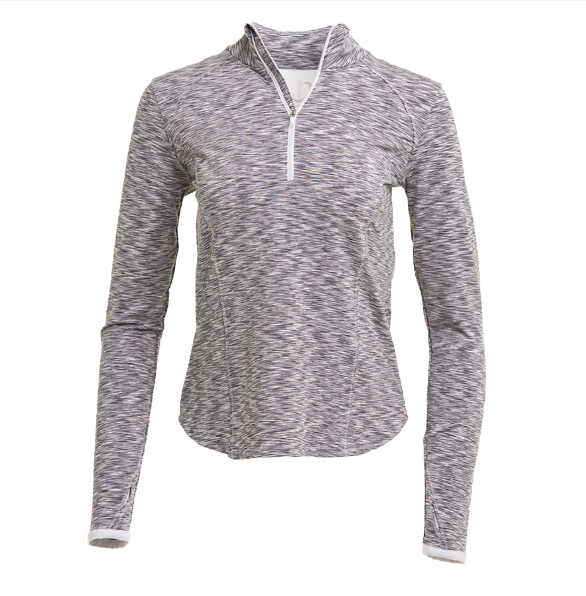 WOMEN'S SHAE ZIP MOCK PULLOVER
