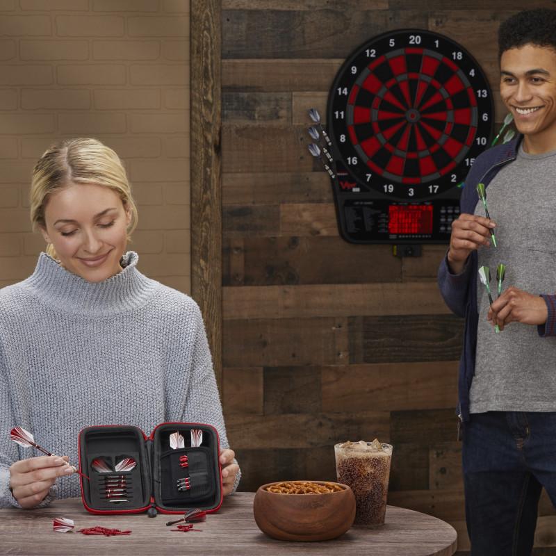 Casemaster Sport Dart Case With Red Zipper