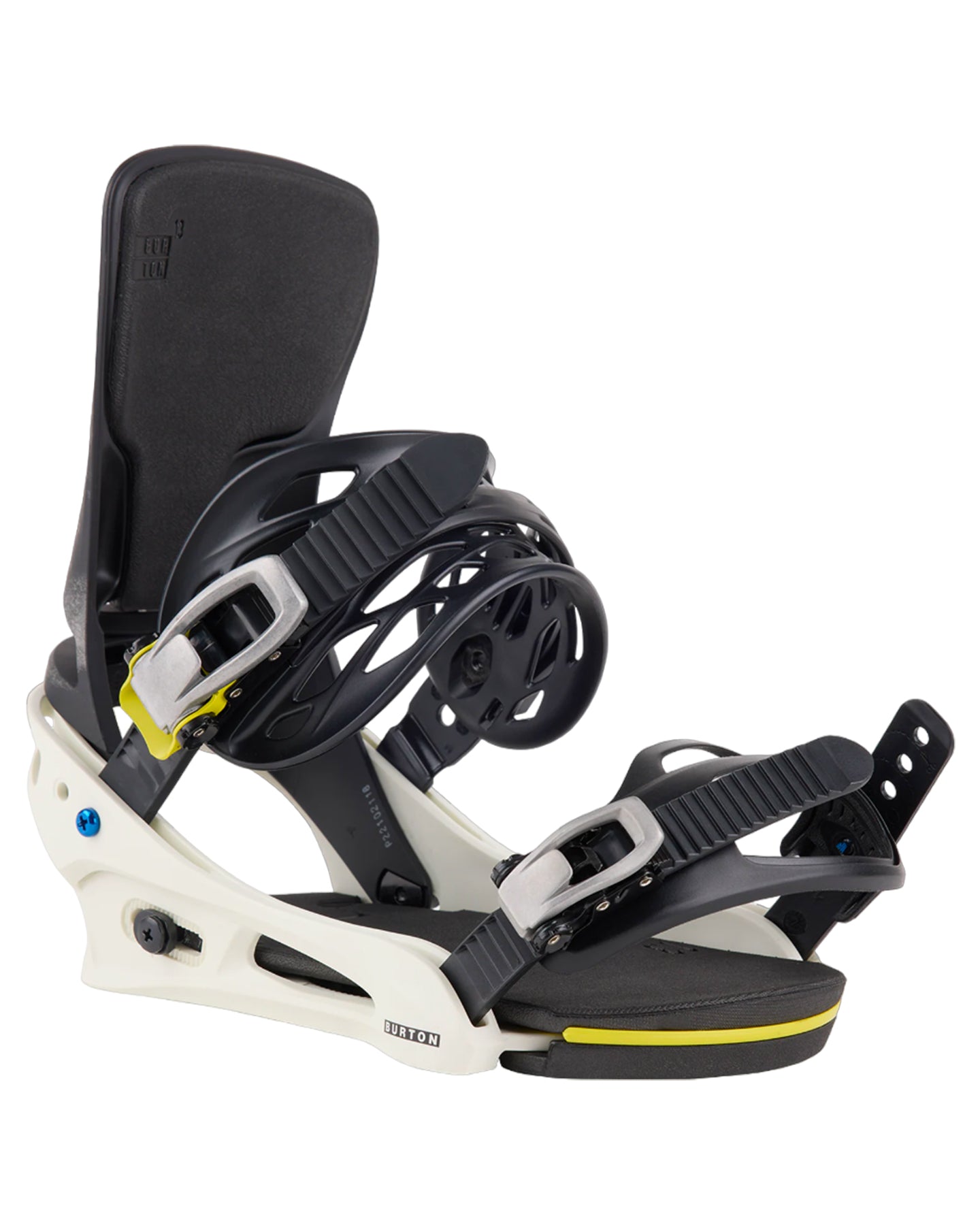 Burton Men's Cartel Re:Flex Snowboard Bindings - White / Graphic - 2024
