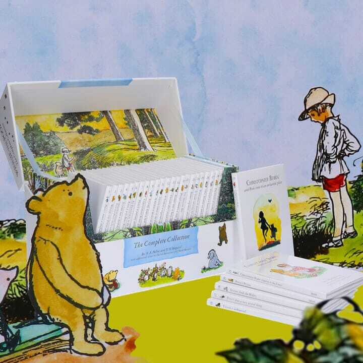 Winnie the Pooh Complete Collection 30 Books Box Set by A. A. Milne - Ages 3+ - Hardback