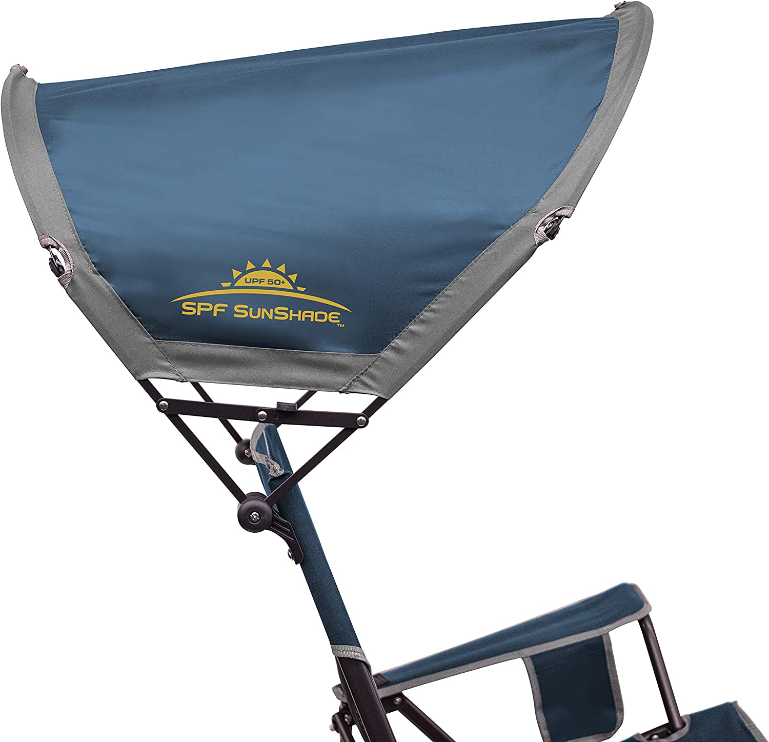 Outdoor Freestyle Rocker Portable Rocking Chair & Outdoor Camping Chair, ergonomic Nylon, Indigo Blue