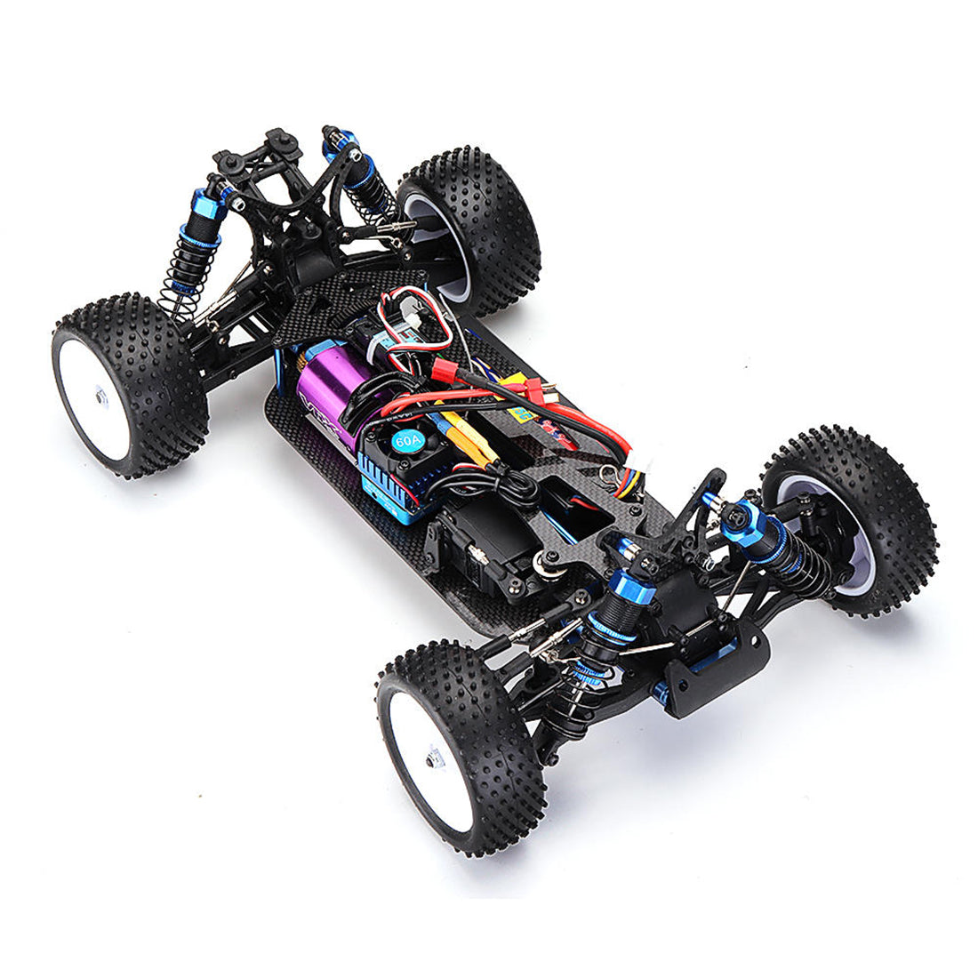 VRX RH1017PR 1/10 Scale 4WD Brushless Off-road Vehicle High Speed 2.4G RC Car with 60A ESC and 3650 Motor - RTR Version