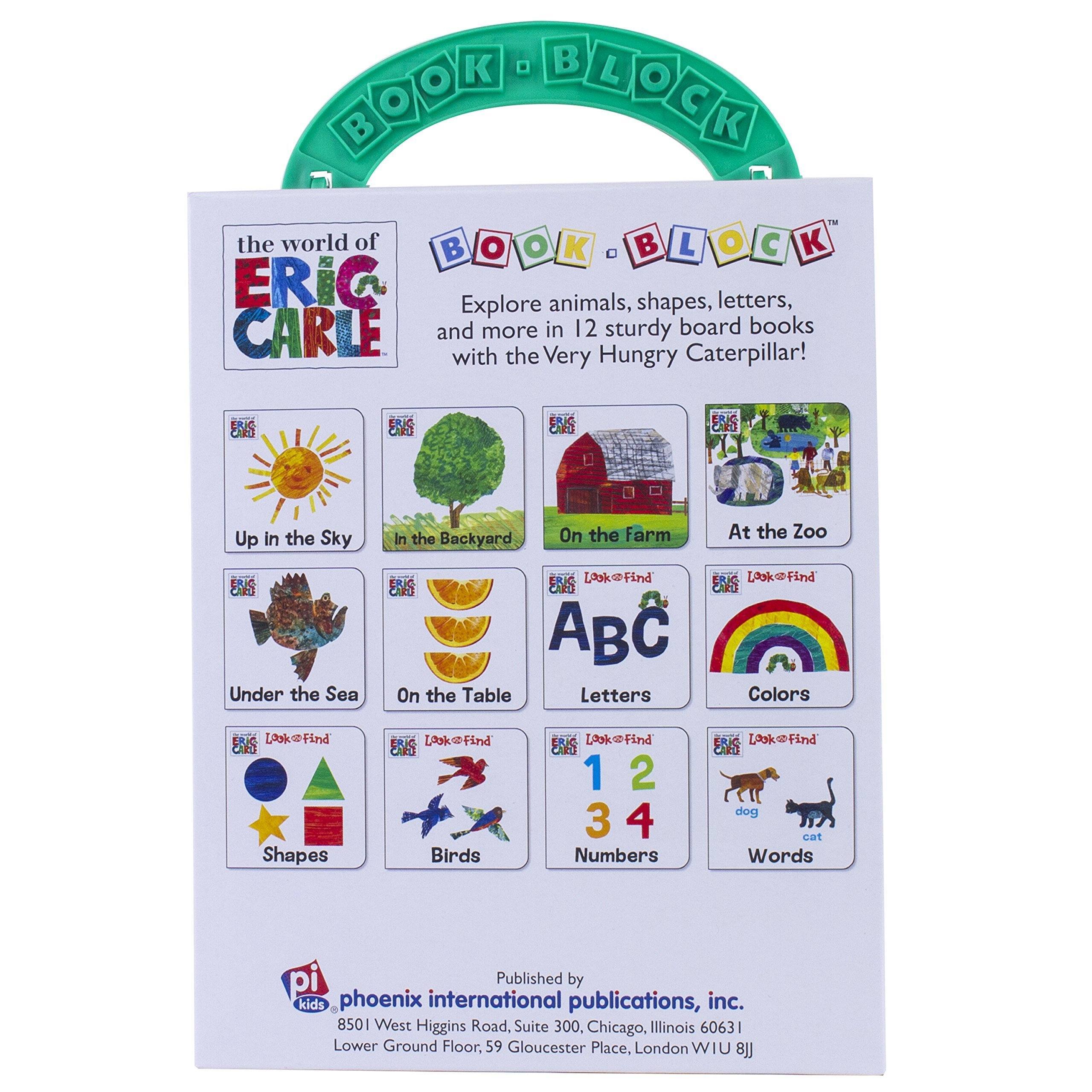 World of Eric Carle, My First Library Board Book Block 12-Book Set - Age 0-5 - Board Book
