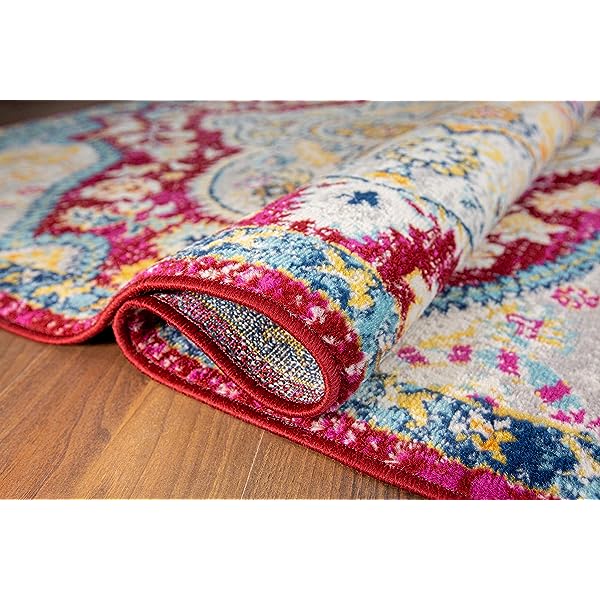 Rugshop Vintage Distressed Bohemian Area 5' x 7' Multi 5' x 7' Multi Color