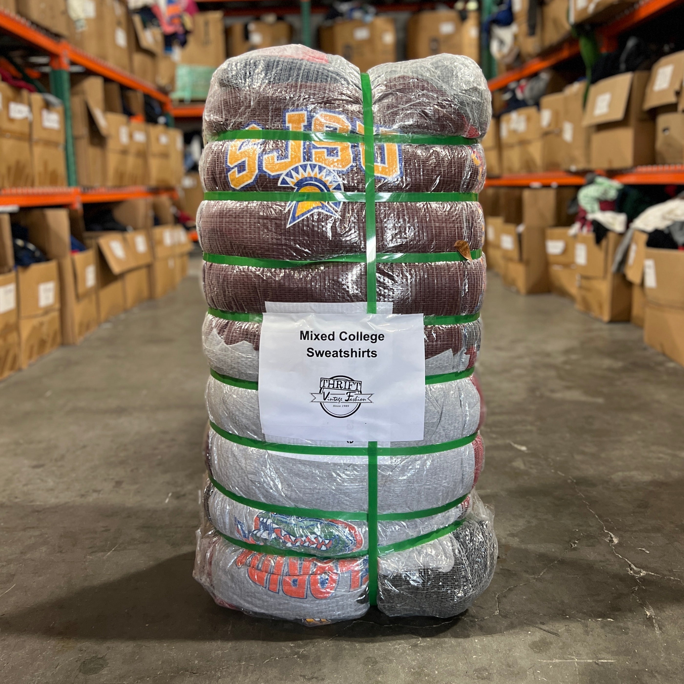 100lb College & University Sweatshirts Bale