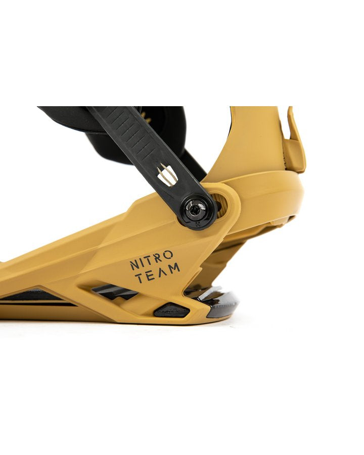Nitro Team Snowboard Bindings - Clay - 2022 (M)