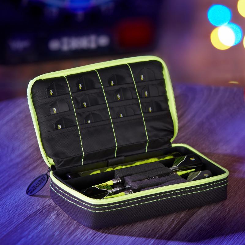 Casemaster Plazma Dart Case Black with Yellow Trim