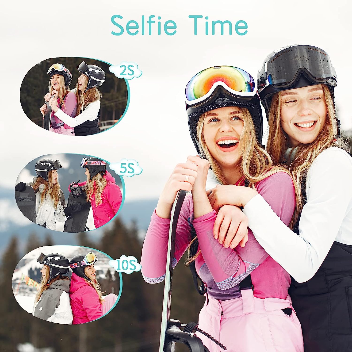 Saneen Digital Camera, FHD 2.7K Cameras for Photography, 44MP Kids Camera Small Compact Digital Camera for Teens, Adults & Beginners with 32GB SD Card, 16X Zoom, Two Rechargeable Batteries-Pink