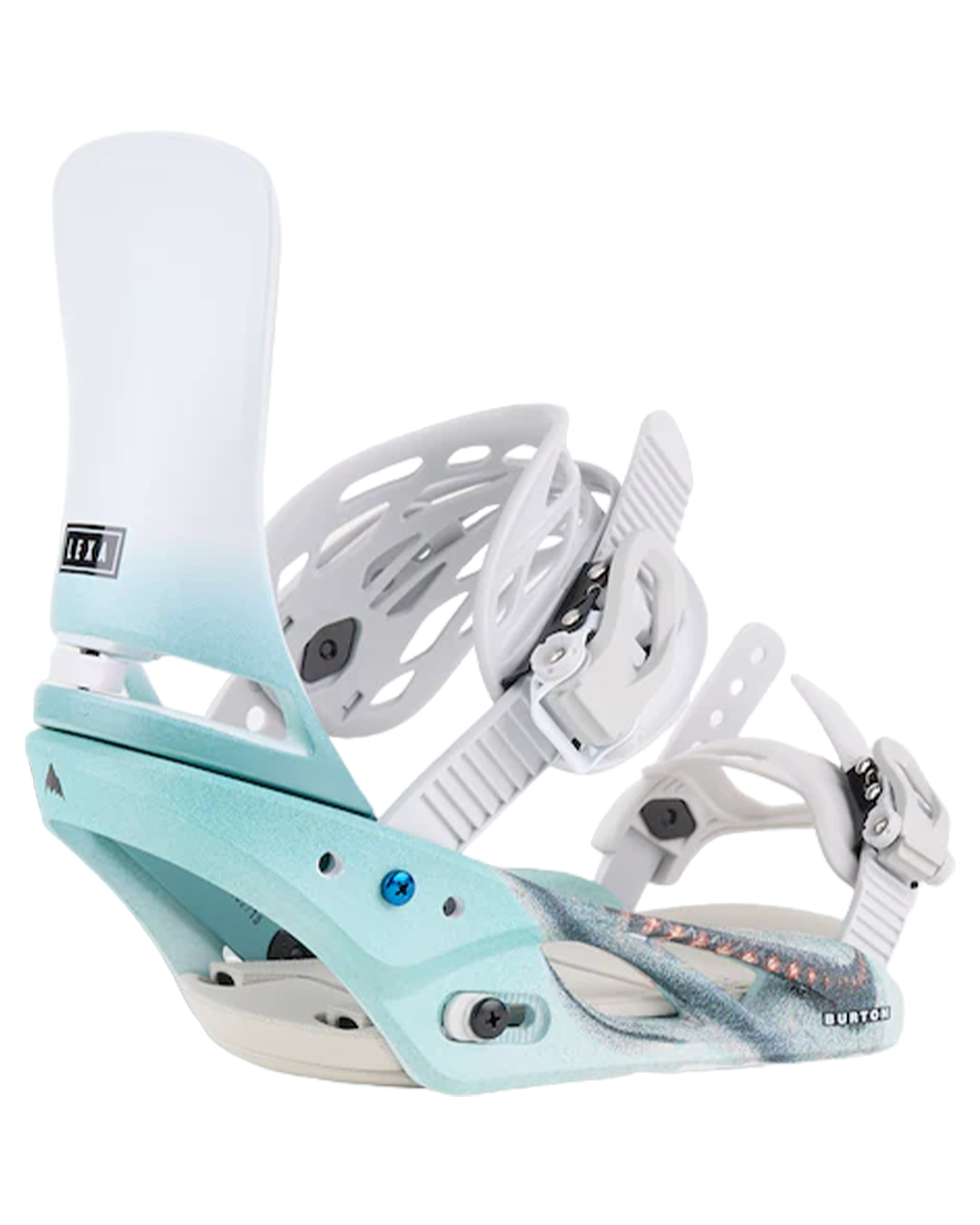 Burton Women's Lexa Re:Flex Snowboard Bindings - White / Graphic - 2024