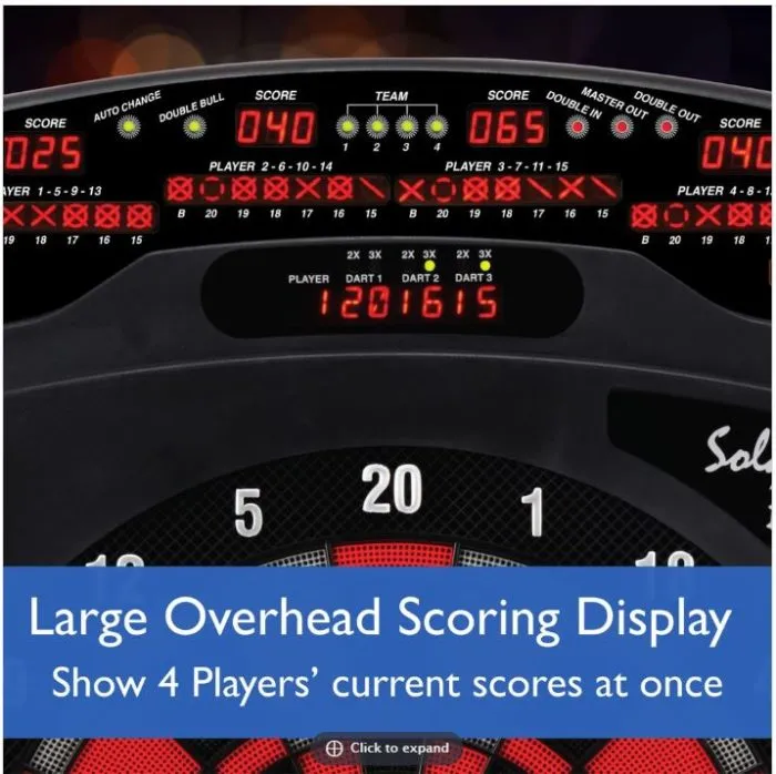 Viper Solar Blast Electronic Dartboard
