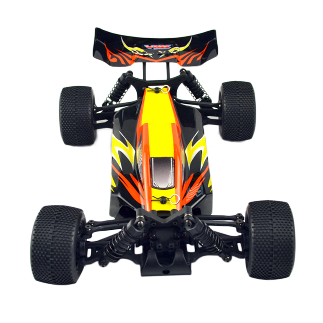 VRX RH1819 1/18 Scale 4WD Brushless RC Car Off-road Buggy High Speed 2.4GHz Radio Remote Control Car for Kids - R0145 Yellow