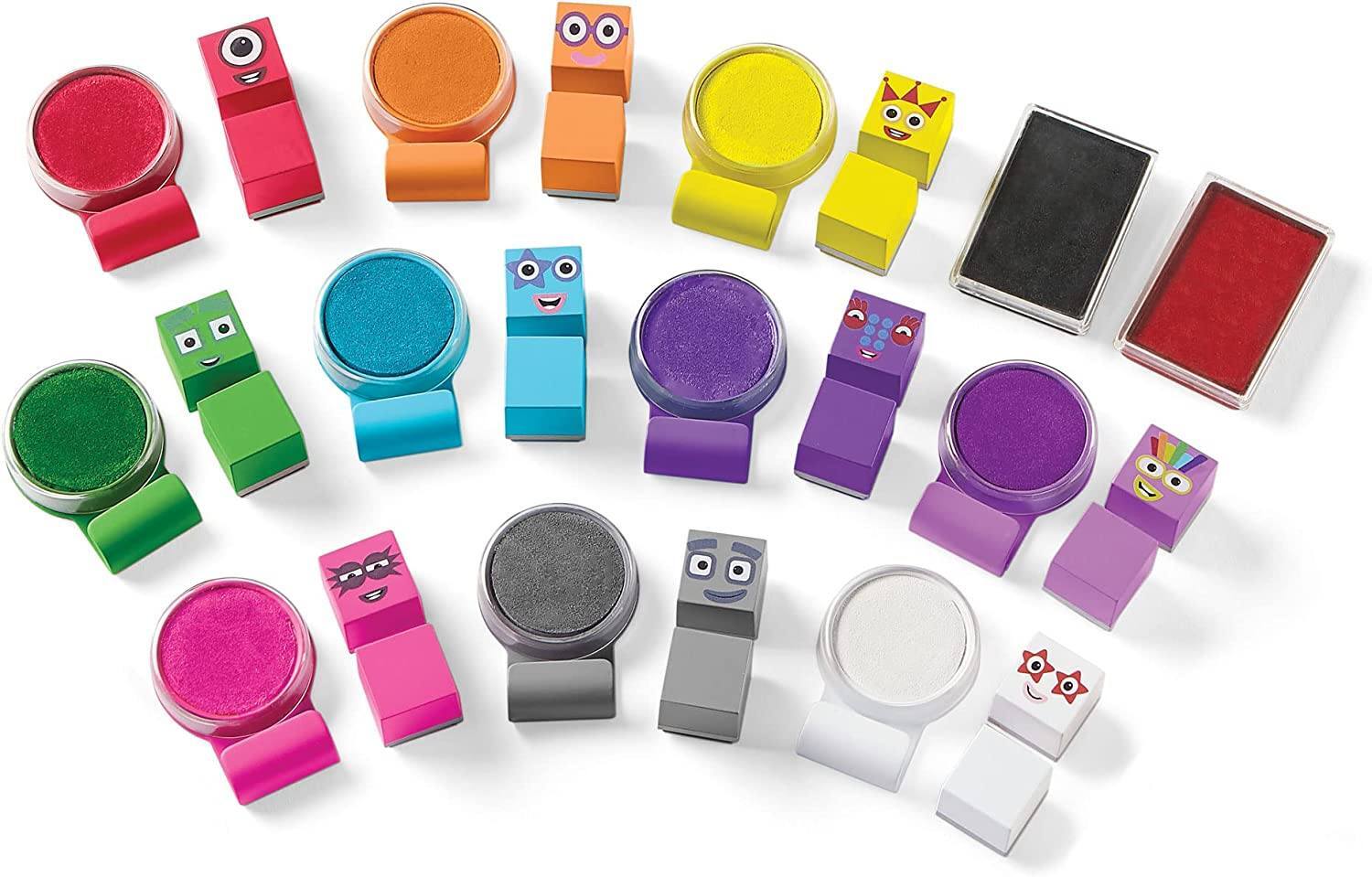 Numberblocks Stampoline Park Stamp Activity Set by Learning Resources - Ages 3+
