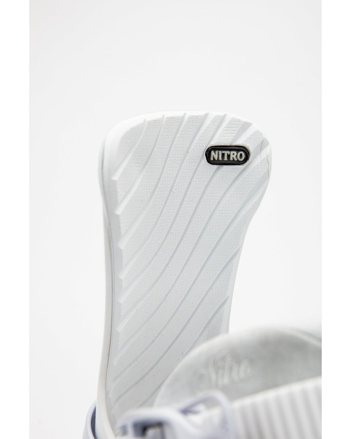 Nitro Ivy Womens Snowboard Bindings - White - 2022 (S/M)