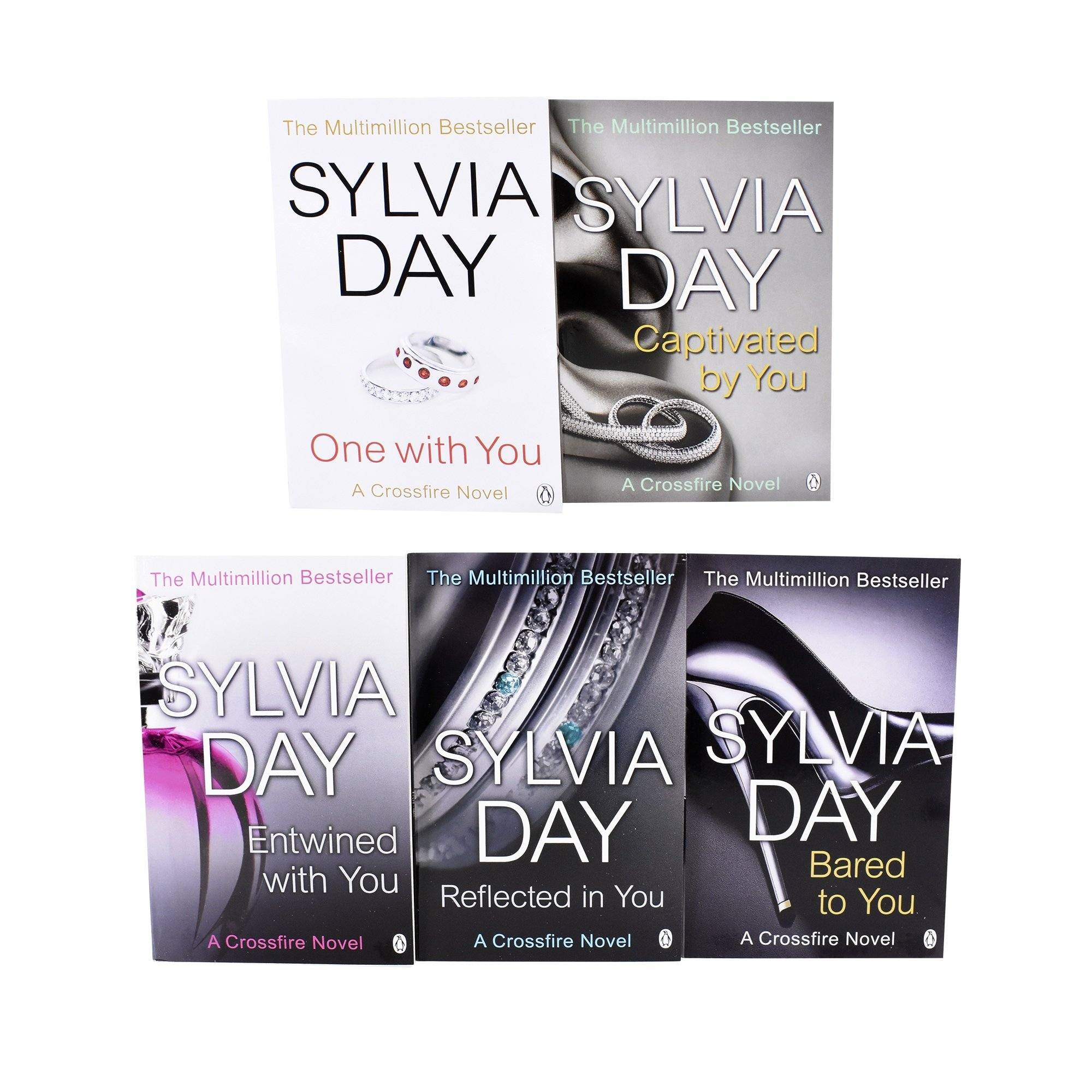 Crossfire Series by Sylvia Day 5 Books Collection Set - Fiction - Paperback