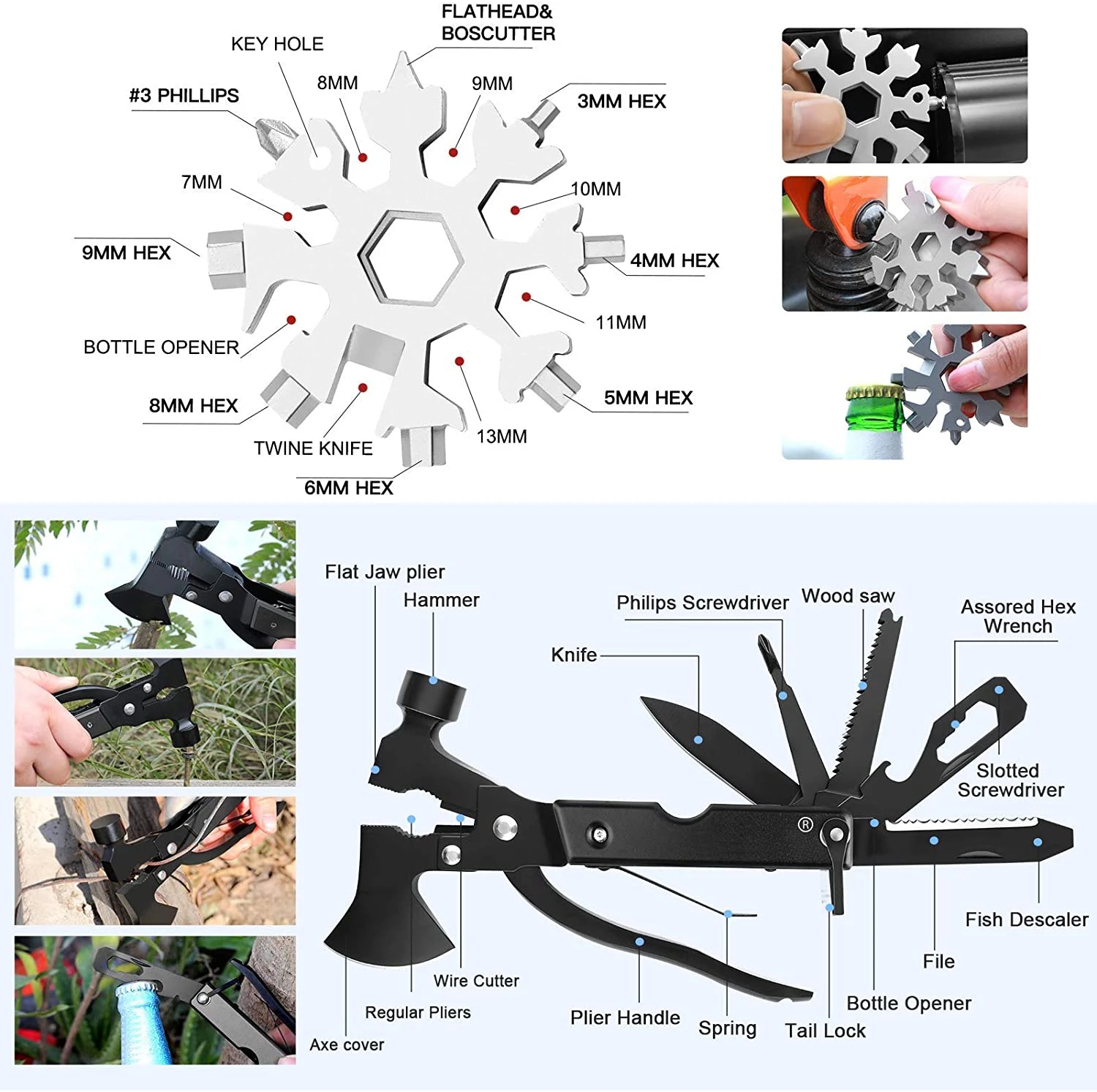 🔥Hot Sale Now🔥 30 in 1 all-in-one outdoor toolkit