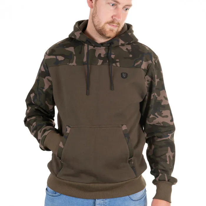 Fox Khaki / Camo Fishing Hoodie