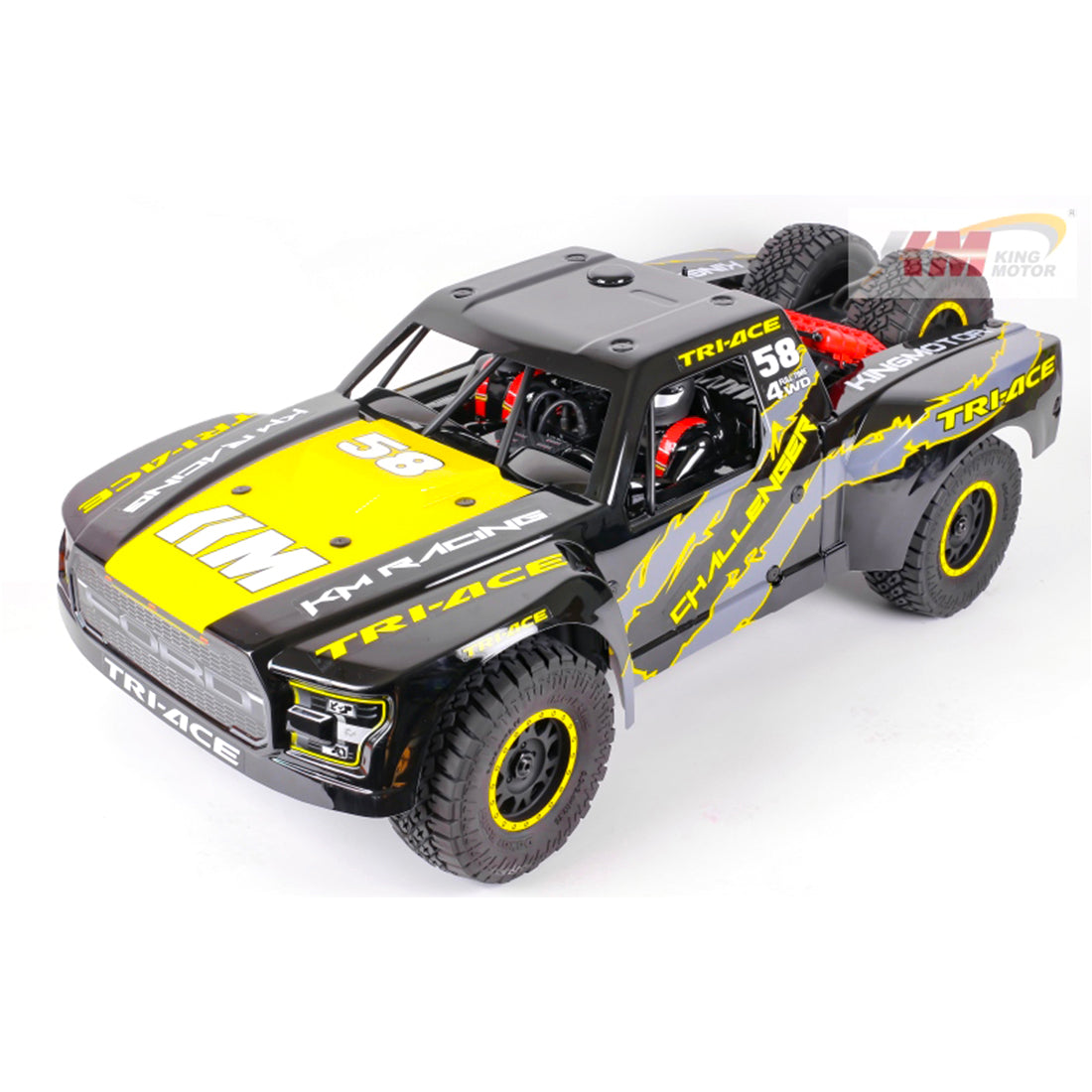 KING MOTOR KM-Challenger 1/6 4WD Brushless Electric Remote Control Short Course Car