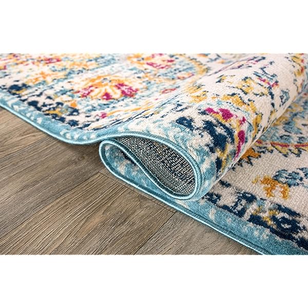 Rugshop Vintage Distressed Bohemian Area 5' x 7' Multi 5' x 7' Multi Color