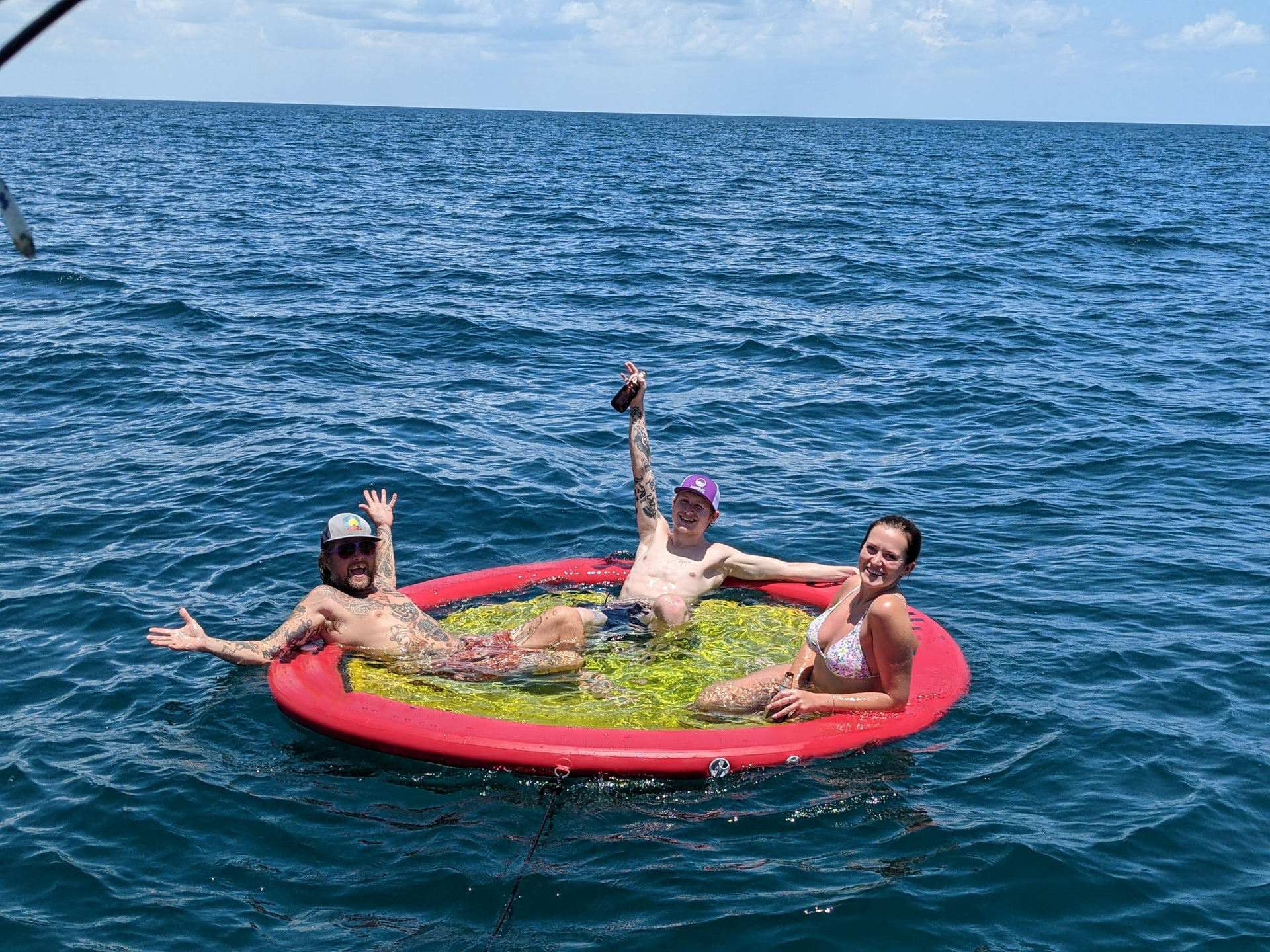 ☀Summer Sale🔥 Buy 2 Get 2 Free - Portable Inflatable Outdoor Water Floating Mat 4