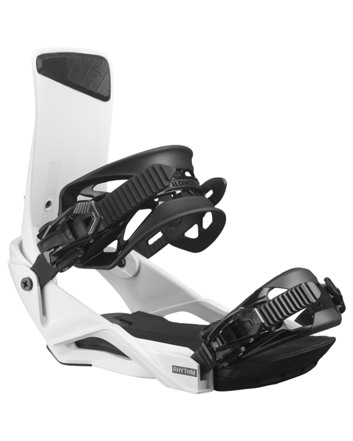 Salomon Rhythm Snowboard Bindings - White - 2023