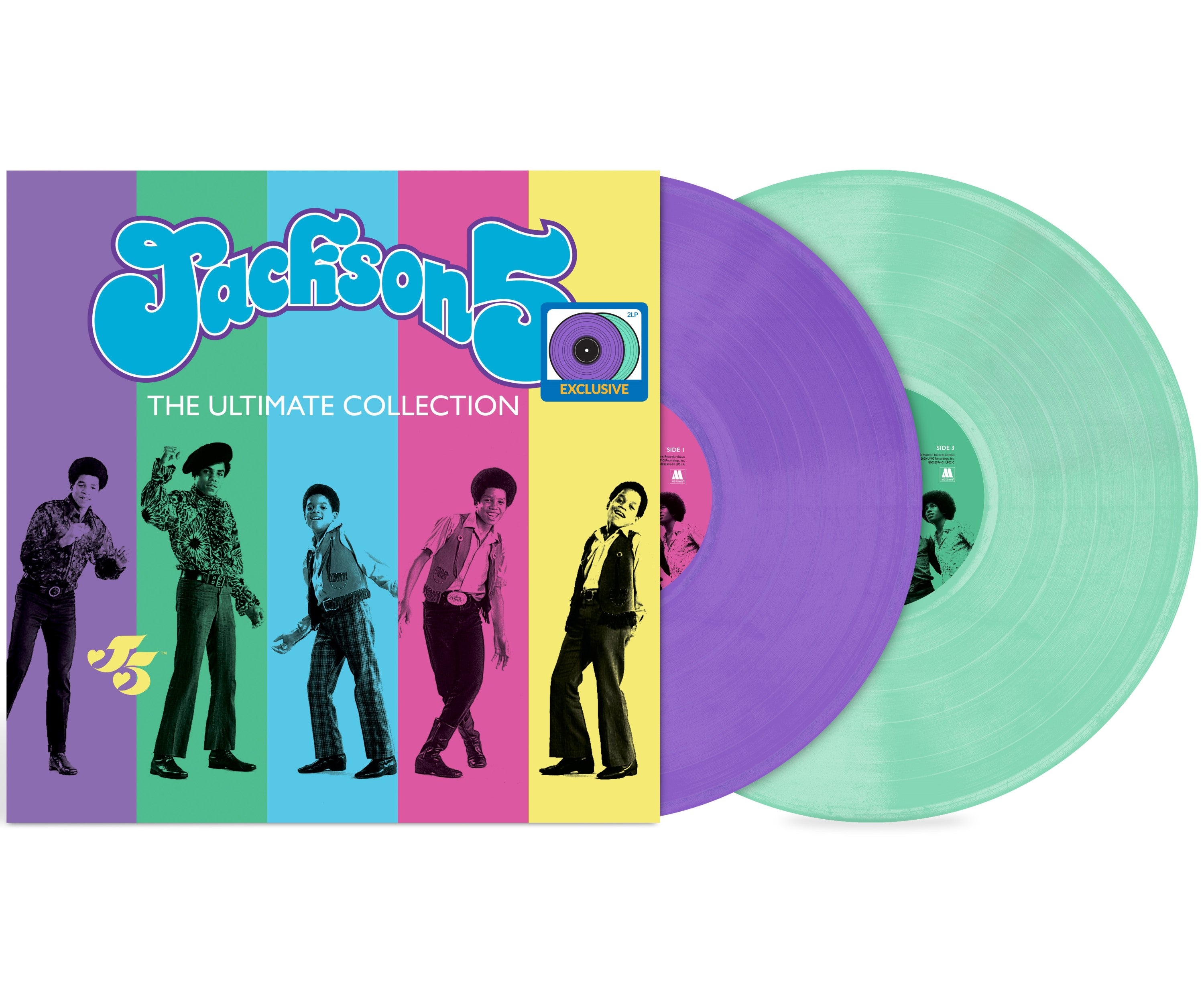 The Jackson 5 - Ultimate Collection Exclusive Lavender And Sea Glass Vinyl 2LP_Record