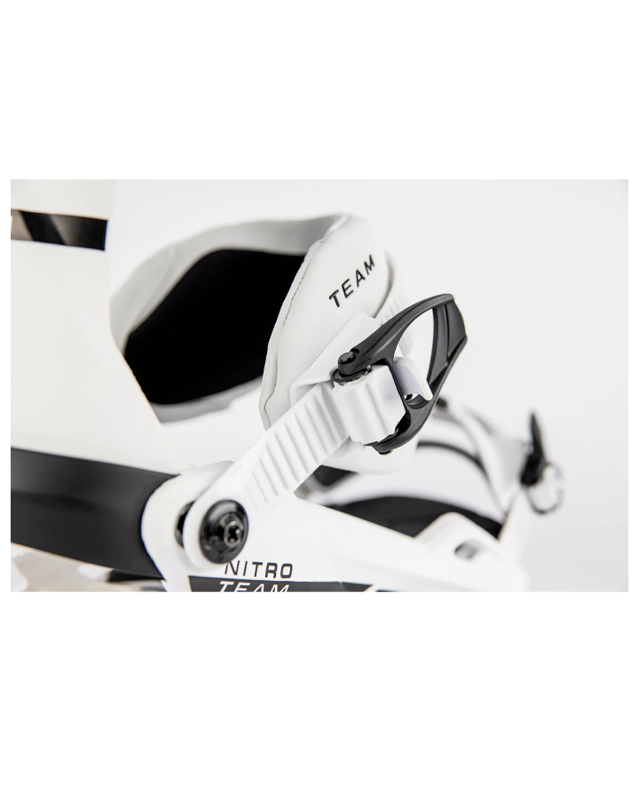 Nitro Team Snowboard Bindings - White - 2023