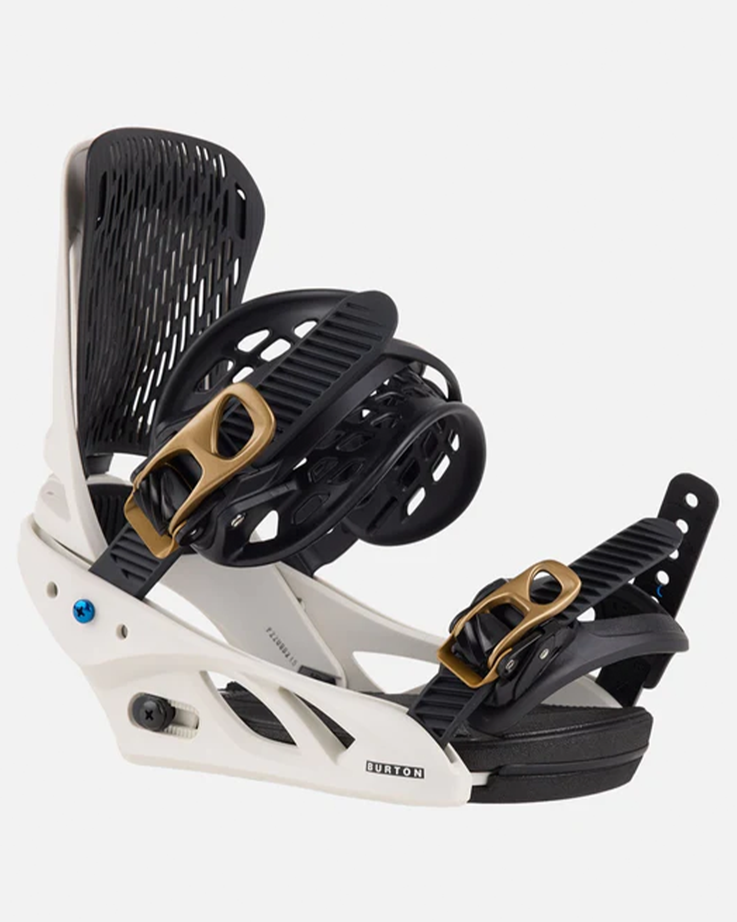 Burton Women's Step On® Escapade Re:Flex Snowboard Bindings - White / Gold - 2024