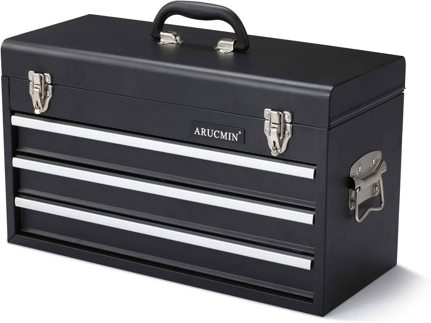 ARUCMIN 438-Piece Mechanics Tool Set with 3-Drawer Heavy Duty Metal Box Repair Tool Kit