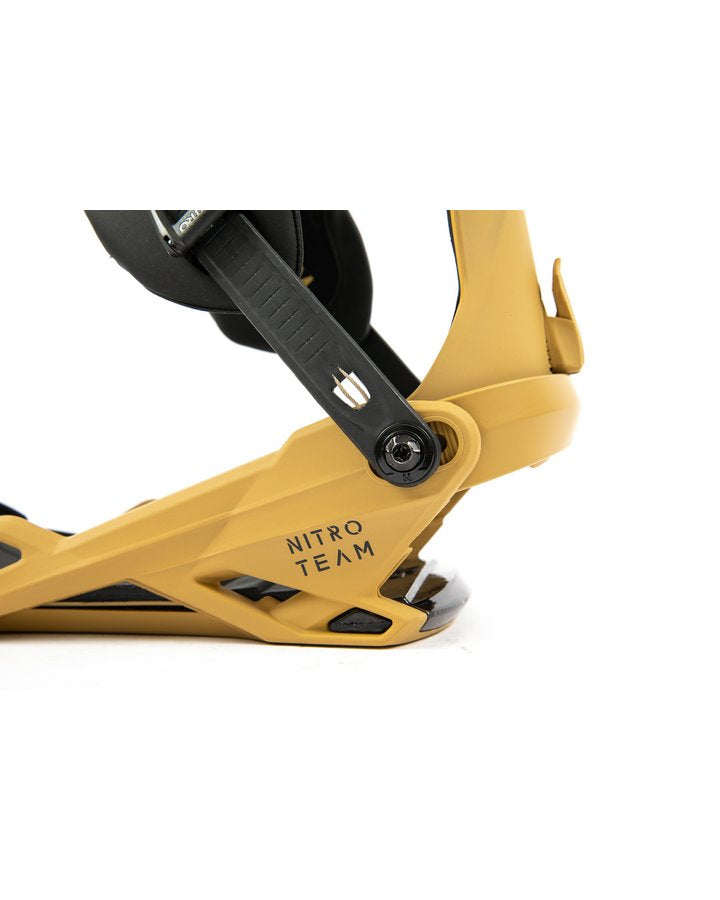 Nitro Team Snowboard Bindings - Clay - 2022 (M)