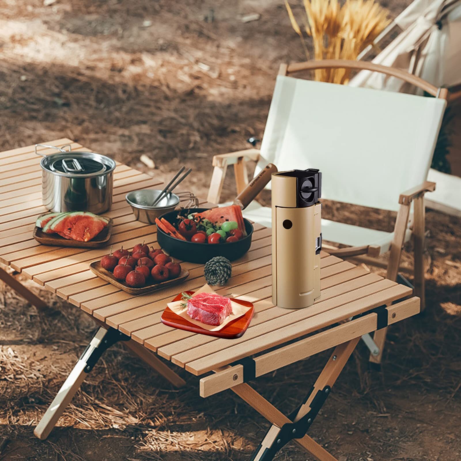 🔥BRS Foldable Portable Butane Stove 2600W Camping Stove 💥Buy one get one free🥰