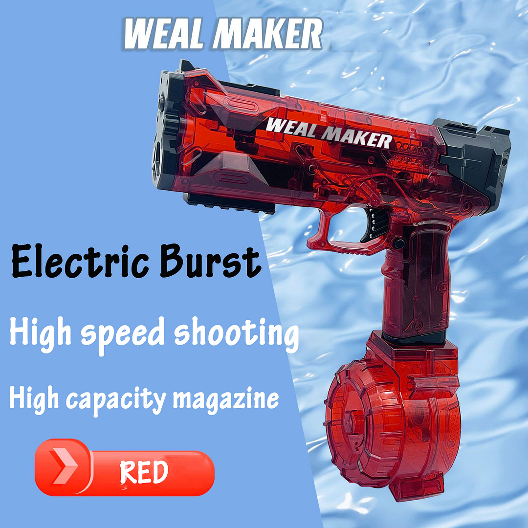 (Summer Hot Sale Now-50% OFF) 🔫✨2023 New Glock Fast Shooting Water Gun-BUY 2 FREE SHIPPING
