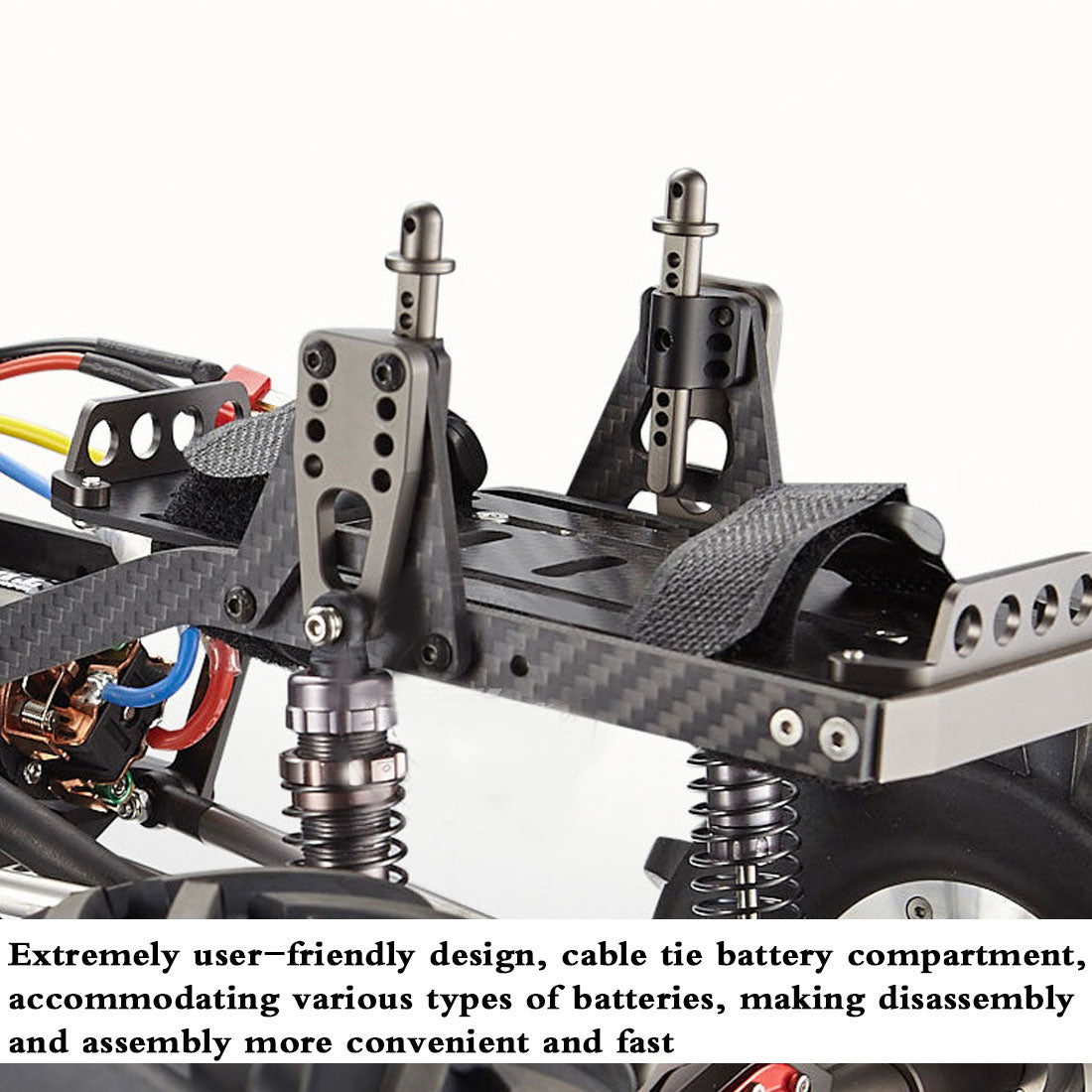 TFL C1610 1/10 4WD RC Electric Monster Truck Simulation Straight Bridge Vehicle (without Electronic Equipment)