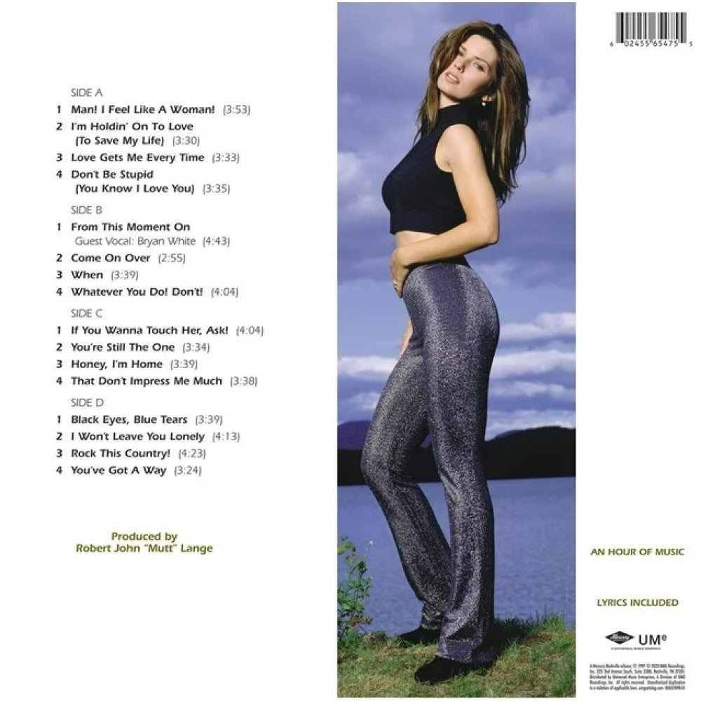 Shania Twain - Come On Over 25th Anniversary Diamond Edition Exclusive Red Color Vinyl 2x LP Record