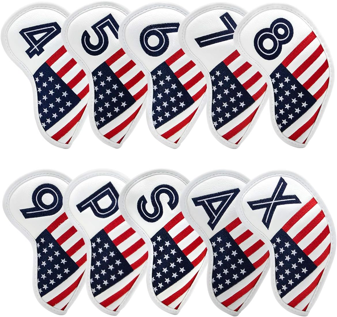 Golf Iron Head Covers Set Iron Headcover