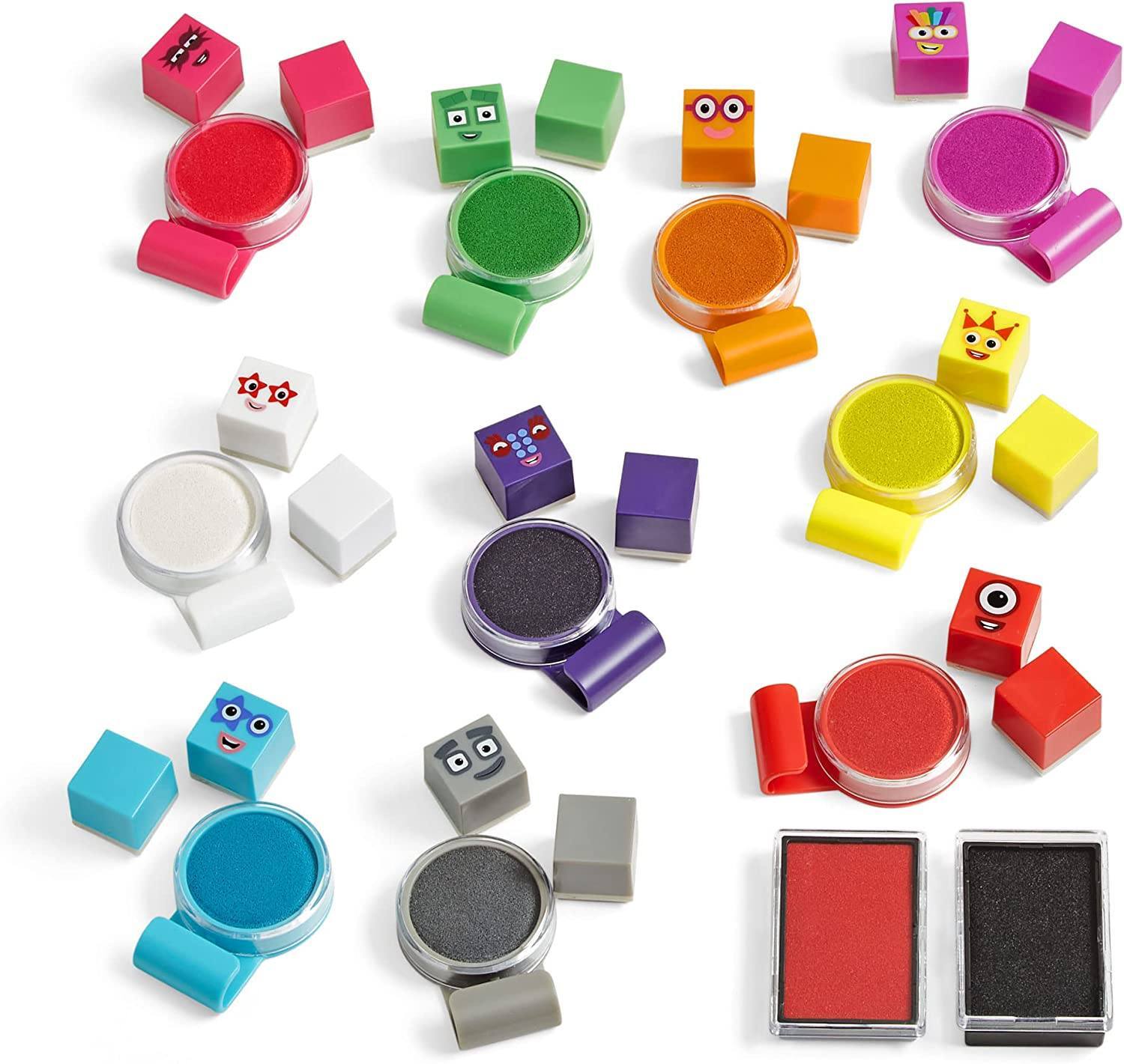 Numberblocks Stampoline Park Stamp Activity Set by Learning Resources - Ages 3+