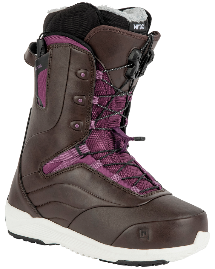 Nitro Crown TLS Womens Snowboard Boots - Port - 2023