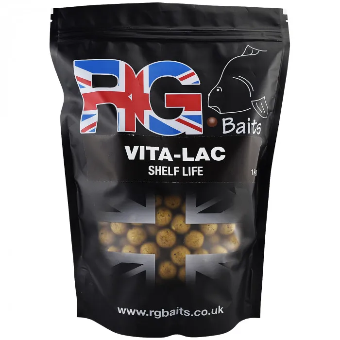 RG Baits Vita-lac Shelf Life Boilies