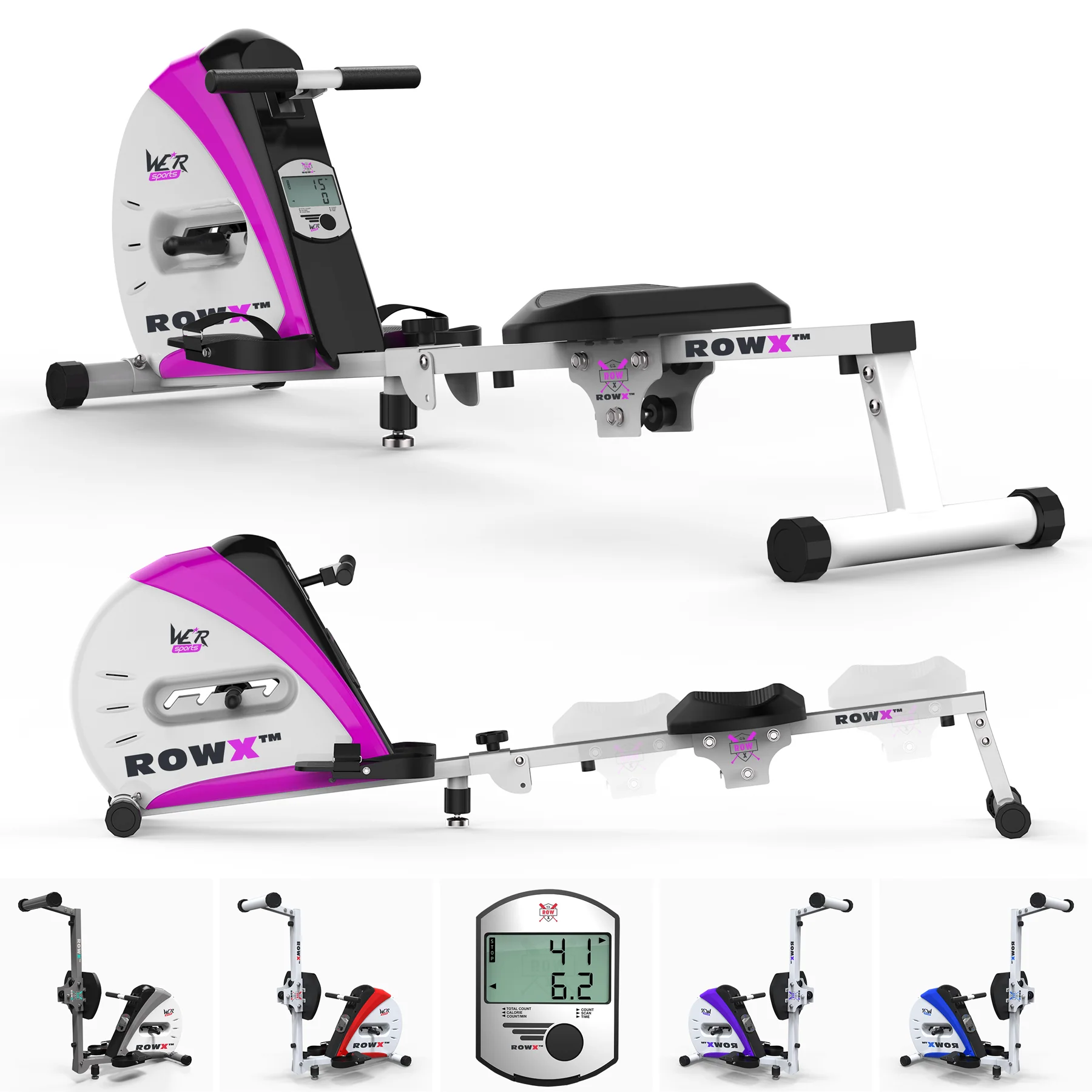 RevXtreme RowX™ Premium Rowing Machine
