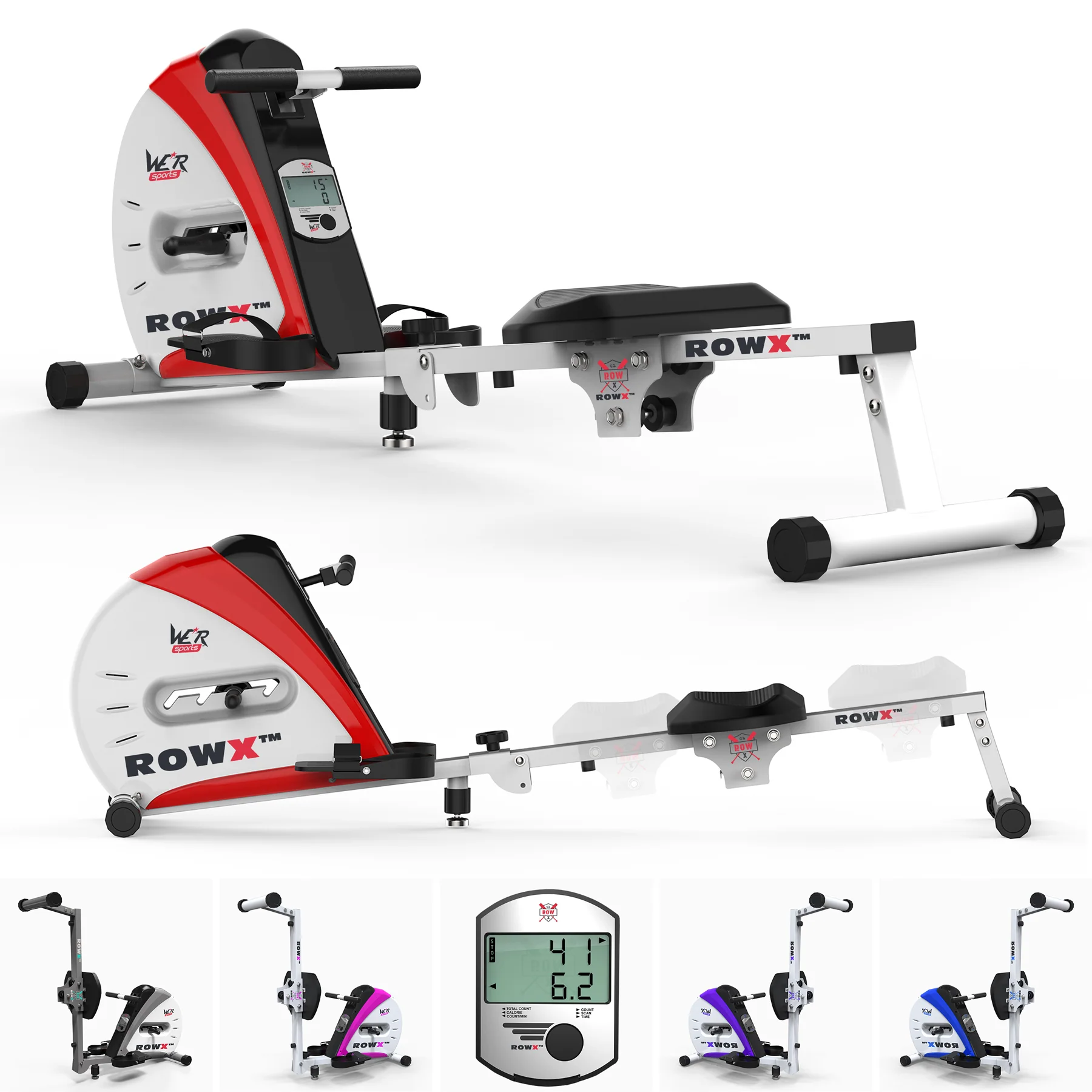 RevXtreme RowX™ Premium Rowing Machine