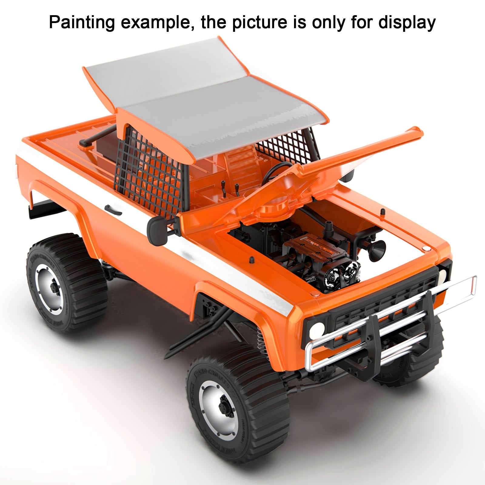 TOYAN X-POWER Sand Cruiser 1:8 RC Off-road 4WD Car Vehicle Crawler Kit